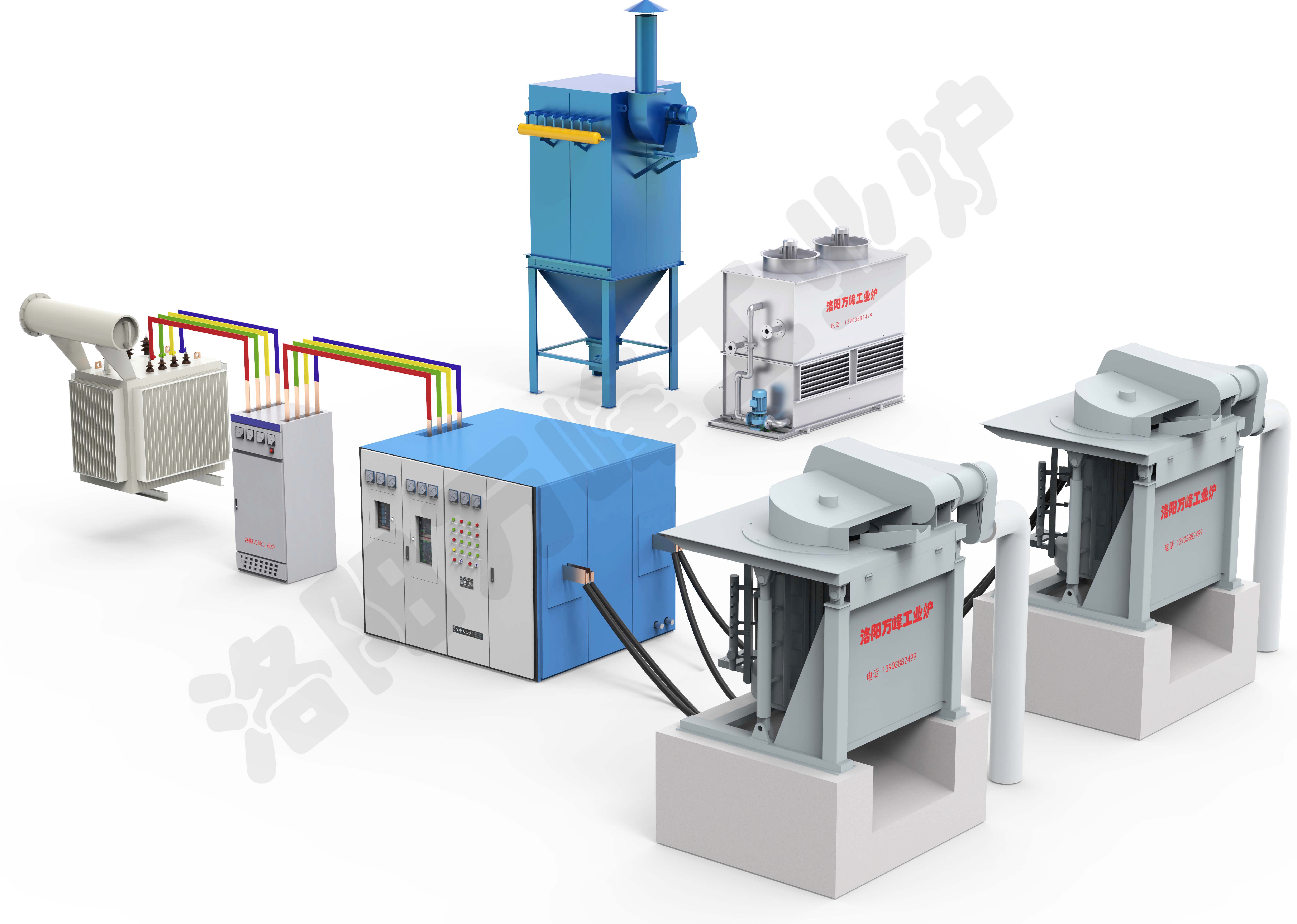中頻爐冷卻水的溫度、壓力監(jiān)測(cè)方法